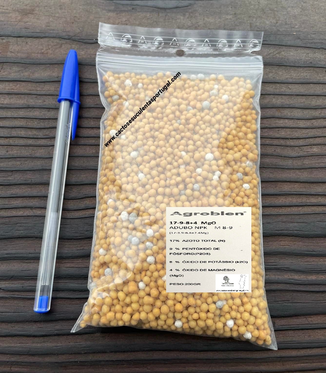 Fertilizante Mineral de liberação controlada NPK para 8/9 meses